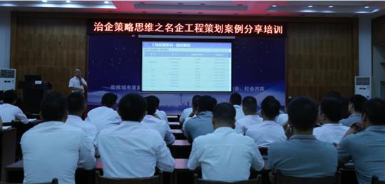 集团培训乐动手机平台-乐动（中国）成功举办治企策略思维之名企乐动手机平台-乐动（中国）
策划案例分享培训